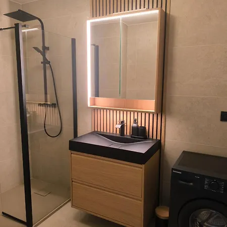 3-room Air-conditioned Terrace, Sea View Apartament